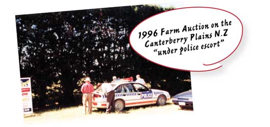 1996 Farm Auction on the Canterberry Plains N.Z.